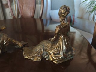 2 Figuras Bronce/Latón
