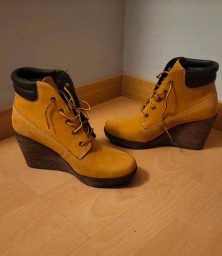 Botines cuña Timberland ante Talla 38