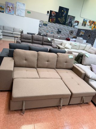 Sofá cama 6 plazas con arcón