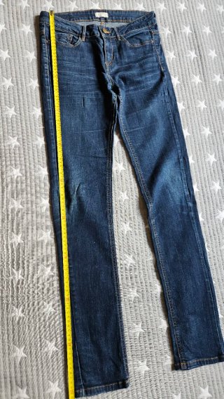 Pantalón vaquero azul marino Sfera mujer talla 36