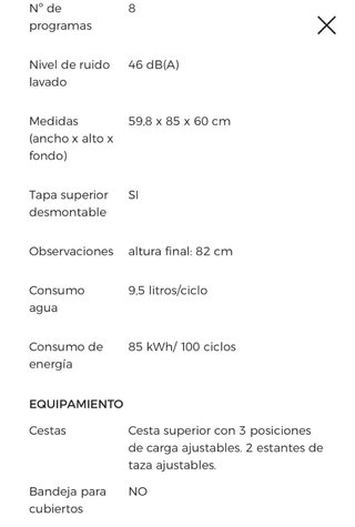 Lavavajillas Saivod