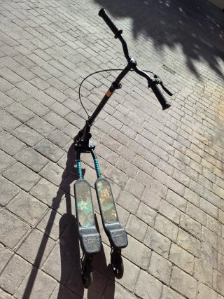 Patinete 3 Ruedas Doble Plataforma Slider