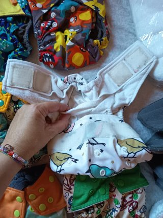Lote Pañales Tela + Absorbentes
