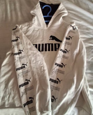 Sudadera Puma Blanca