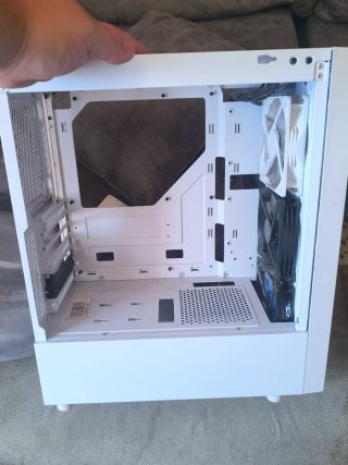 Torre/Caja Gaming ATX Sharkoon Blanca con Cristal