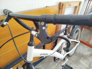 Bicicleta Btwin 20 Blanca
