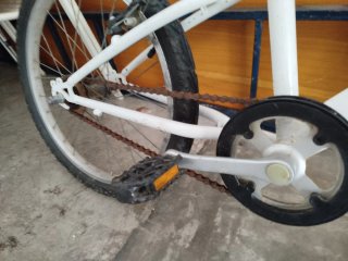 Bicicleta Btwin 20 Blanca