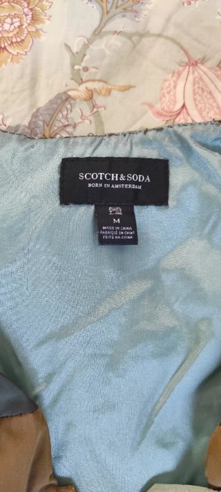 Chaleco Scotch & Soda Marrón y Verde Oliva