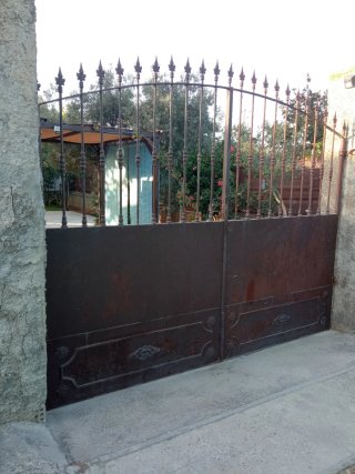 Cancelas de hierro forjado
