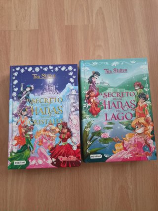 Pack de 2 libros, 10€ el pack y 6€ individuales.