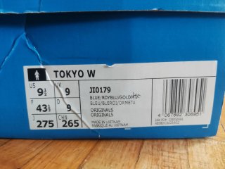 Zapatillas Adidas Tokio Azul y Blanco