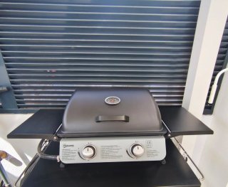 Barbacoa a gas portatile Outsunny