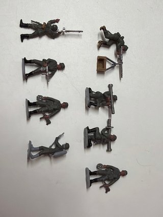 Maqueta Soldados Infantería Alemana 1:72