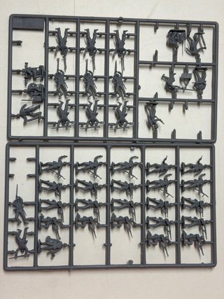 Maqueta Soldados Infantería Alemana 1:72