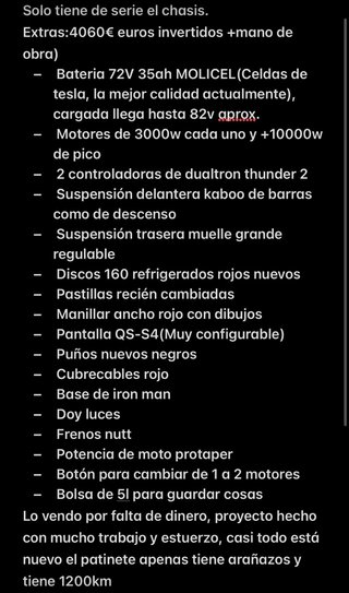 Patinete Eléctrico Iron Man famoso