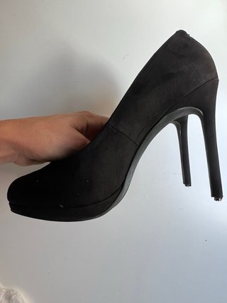 Tacones Glitter Girl Negros Talla 37