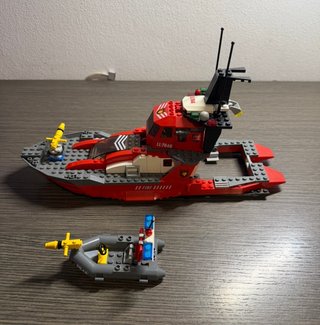 Set Lego barca antincendio 7046