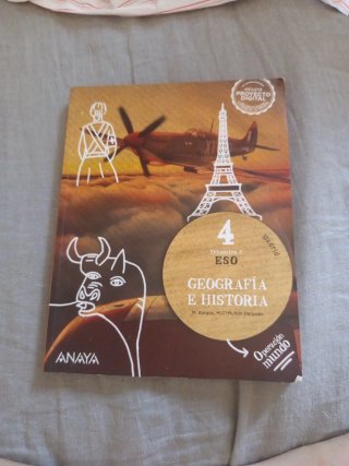 Libros geografía e historia 4 Eso