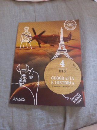 Libros geografía e historia 4 Eso