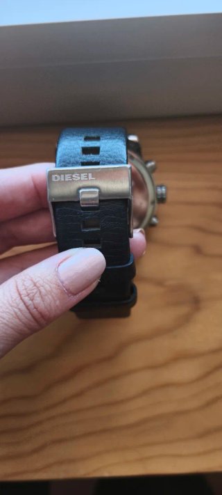Relógio Diesel Preto e Prata