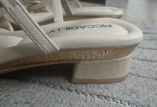 Sandalias Piccadilly Beige