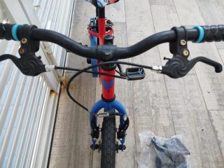 Bicicleta infantil BPRO 14 roja y azul