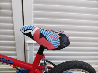 Bicicleta infantil BPRO 14 roja y azul