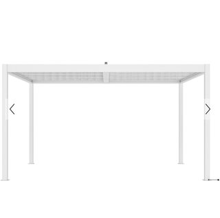 Pérgola bioclimática eléctrica 3x4m motorizada