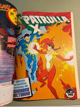 La Patrulla X - recopilación 5 numeros