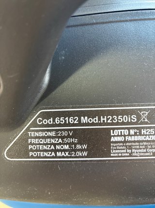 Generatore Inverter Hyundai 65162 silenziato 2Kw
