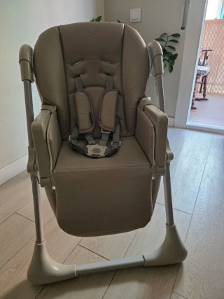Trona bebé color beige