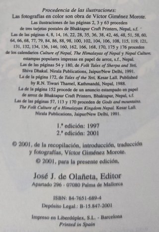 CUENTOS Y LEYENDAS DEL NEPAL