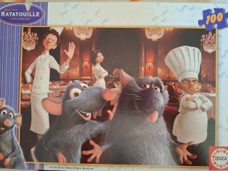 Puzzle Ratatouille 100 piezas Disney Pixar