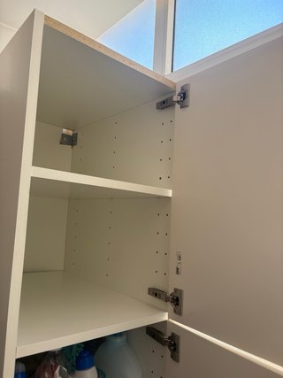 Mueble de lavadero Ikea blanco
