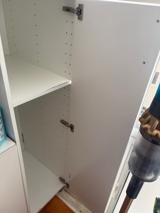 Mueble de lavadero Ikea blanco