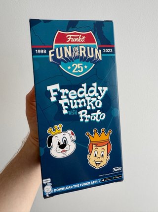 Figura Freddy Funko with Proto Fun on the Run