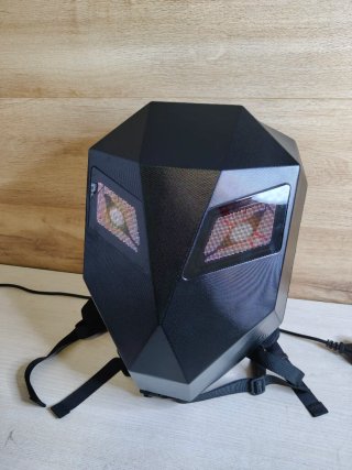 Mochila LED Con Carcasa Rígida