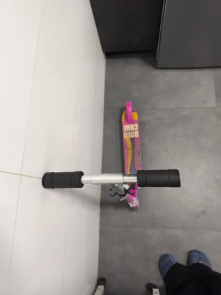 Patinete infantil niña rosa