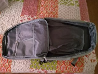 Mochila de cabina gris