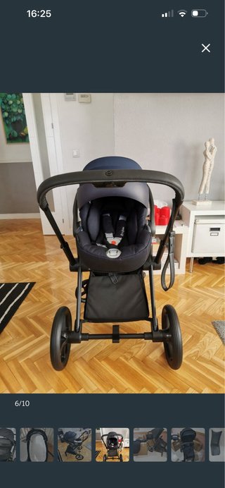 Carrito Bebé Cybex Priam Negro