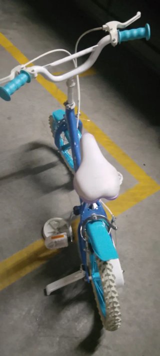 Bicicleta Niña Frozen Azul