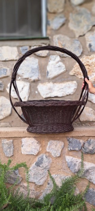 Cesta de mimbre