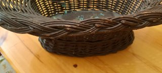Cesta de mimbre