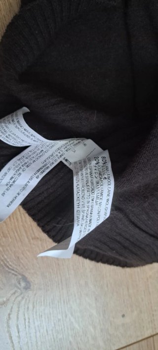 Jersey Zara Hombre Marrón Chocolate Talla L Lana