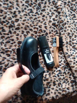 Zapatos Escolares Nakos Negros Resistentes