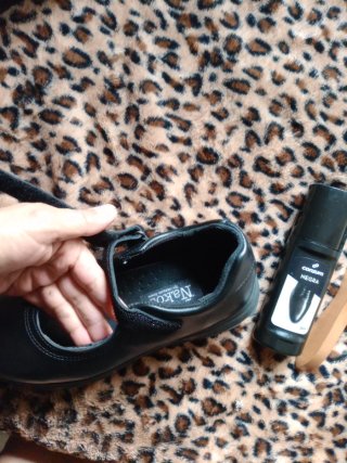 Zapatos Escolares Nakos Negros Resistentes