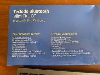 Teclado Bluetooth Iggual