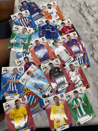 Lote 27 cromos Adrenalyn 2025-2026