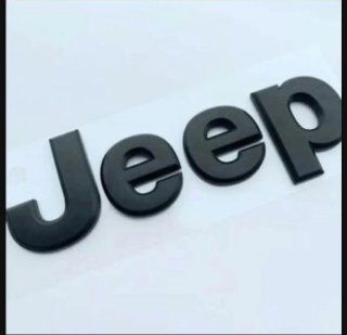Emblema Jeep Negro