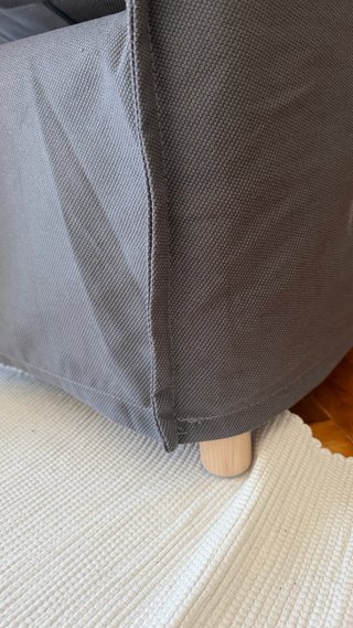 Sofá modular Ikea cinza
